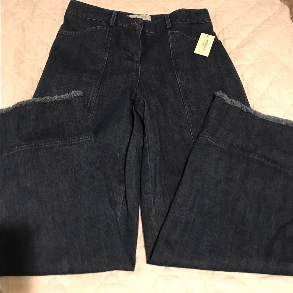 🌸MAX STUDIO Wide Leg Jeans